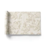 Wallpaper Floral Design 10mx1.06m Beige Color, Model 38010