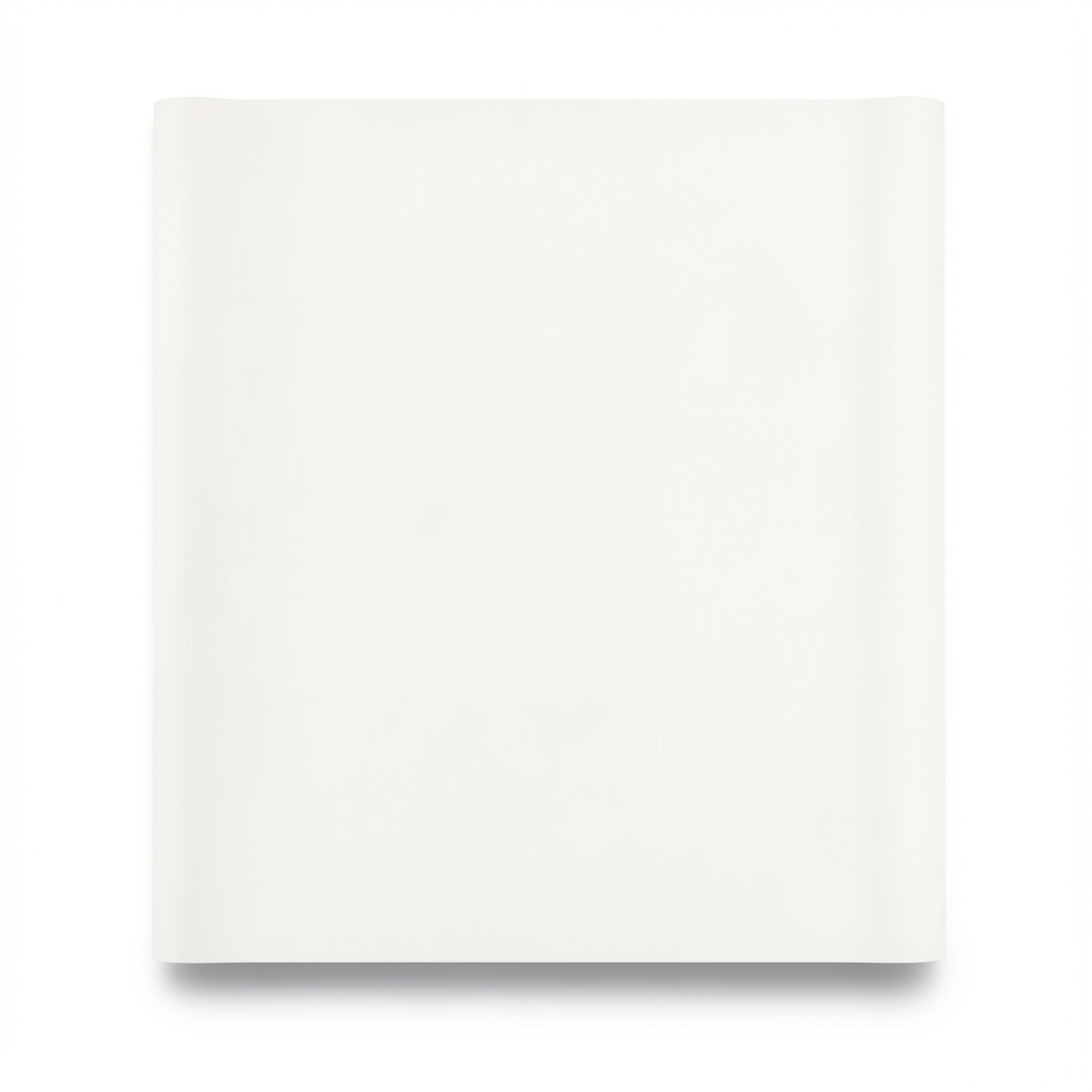 German Plain Wallpaper 10m x 0.53m Off White, Model 10004-25