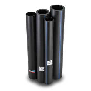 مواسير HDPE PE 100 ضغط 4 بار قطر خارجي 630 مم سمك 15.4 مم لون أسود | نيبروبلاست