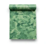 Italian Patterned Wall Covering 10m x 0.73m Green, Model 56936
