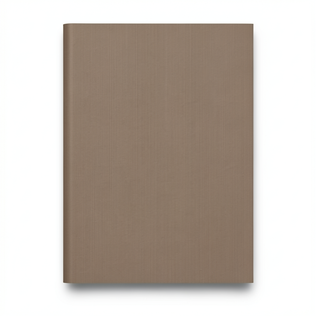 Plain Wallpaper Brown Color 10m x 0.53m Model 10004-30