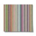 Italian Wallpaper Striped Design 10m x 0.53m Multicolored