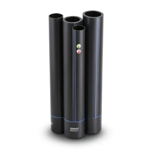 Neproplast HDPE Pipes PE 80 Pressure 3.2 Bar Outside Diameter 200 mm Thickness 4.9 mm Black | NEPROPLAST