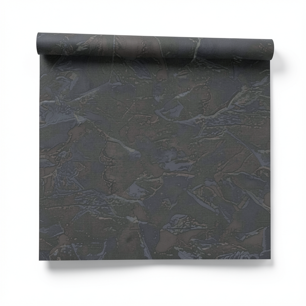 Patterned Wall Decoration 10m x 0.73m Dark Gray Model 56938