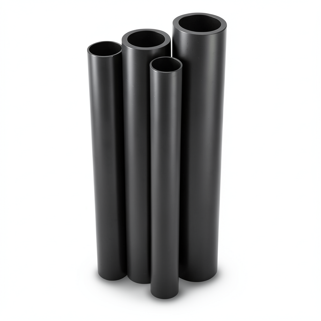 مواسير HDPE نيبروبلاست PE 80 ضغط 3.2 بار قطر خارجي 225 مم سمك 5.5 مم لون اسود | نيبروبلاست