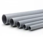 انابيب UPVC الجودة ضغط 2 بار  قطر خارجي 500 مم سمك 4.0 مم لون رمادي