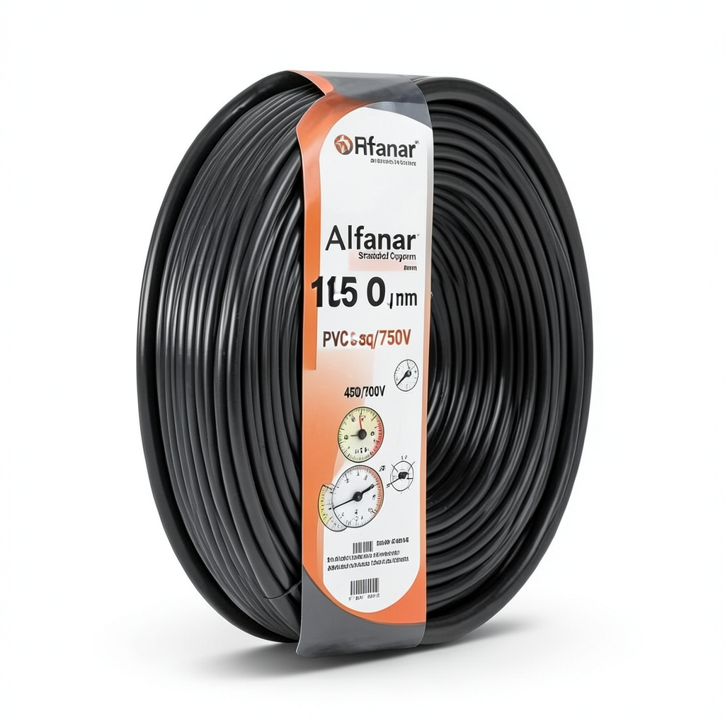 Alfanar 150 sq mm Stranded Copper Wire 450/750V PVC Insulation, 300 ft | Al Fanar