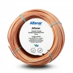 لفة سلك كهرباء مجدول مفرد الفنار 35 مم 450/750 فولت، موصل نحاس قطر 2.65 مم، معزول PVC مقاوم للحرارة