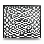 Hot Rolled (Black) Steel Expanded Metal Mesh  [Mazyoon] Thickness 1.8 mm Width 1.22 meter Length 7 meter | Bait Al Tatawor Company