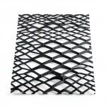 Hot Rolled (Black) Steel Expanded Metal Mesh  [Mazyoon] Thickness 1.8 mm Width 1.22 meter Length 3 meter | Bait Al Tatawor Company