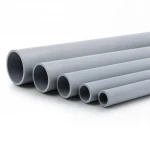 انابيب UPVC الجودة ضغط 6 بار  قطر خارجي 75 مم سمك 2.2 مم لون رمادي