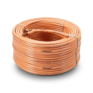 لفة سلك كهرباء الفنار 240 ملم2 450/750 فولت، موصل نحاس مجدول عزل PVC، طول 100 ياردة | شركة الفنار