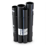 مواسير HDPE PE 80 ضغط 3.2 بار قطر خارجي 355 مم سمك 8.7 مم لون اسود | نيبروبلاست