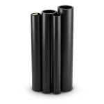 مواسير HDPE نيبروبلاست PE 80 ضغط 3.2 بار قطر خارجي 400 مم سمك 9.8 مم لون اسود | نيبروبلاست