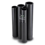 مواسير HDPE PE 100 ضغط 4 بار قطر خارجي 250 مم سمك 6.2 مم لون اسود | نيبروبلاست