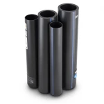 مواسير HDPE نيبروبلاست PE 100 ضغط 4 بار قطر خارجي 280 مم سمك 6.9 مم لون اسود | نيبروبلاست