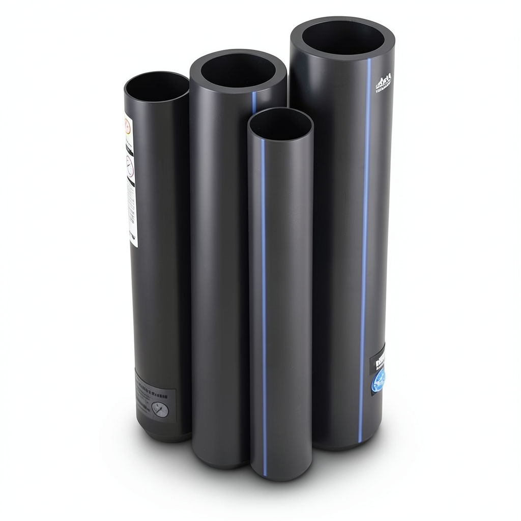 Neproplast HDPE Pipes PE 100 Pressure 4 Bar 280 mm OD 6.9 mm Thickness Black | NEPROPLAST