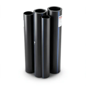 مواسير HDPE PE 100 ضغط 4 بار قطر خارجي 315 مم سمك 7.7 مم لون اسود | نيبروبلاست