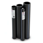 مواسير HDPE PE 100 ضغط 4 بار قطر 400 مم سمك 9.8 مم لون اسود | نيبروبلاست