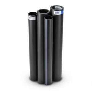 HDPE Pipes PE 100 Pressure 4 Bar Outside Diameter 500 mm Thickness 12.3 mm Black | NEPROPLAST