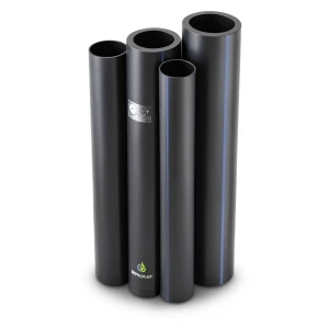 مواسير HDPE PE 100 ضغط 4 بار قطر خارجي 560 مم سمك 13.7 مم لون اسود | نيبروبلاست