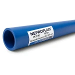 مواسير HDPE PE 80 ضغط 3.2 بار قطر خارجي 280 مم سمك 6.9 مم لون أزرق | نيبروبلاست