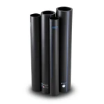 مواسير HDPE PE 100 ضغط 4 بار قطر خارجي 630 مم سمك 15.4 مم لون أسود | نيبروبلاست
