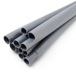 مواسير UPVC ضغط 6 بار قطر خارجي 315 مم سمك 9.2 مم لون رمادي