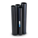 مواسير HDPE نيبروبلاست PE 80 ضغط 3.2 بار قطر خارجي 160 مم سمك 4.0 مم لون اسود | نيبروبلاست