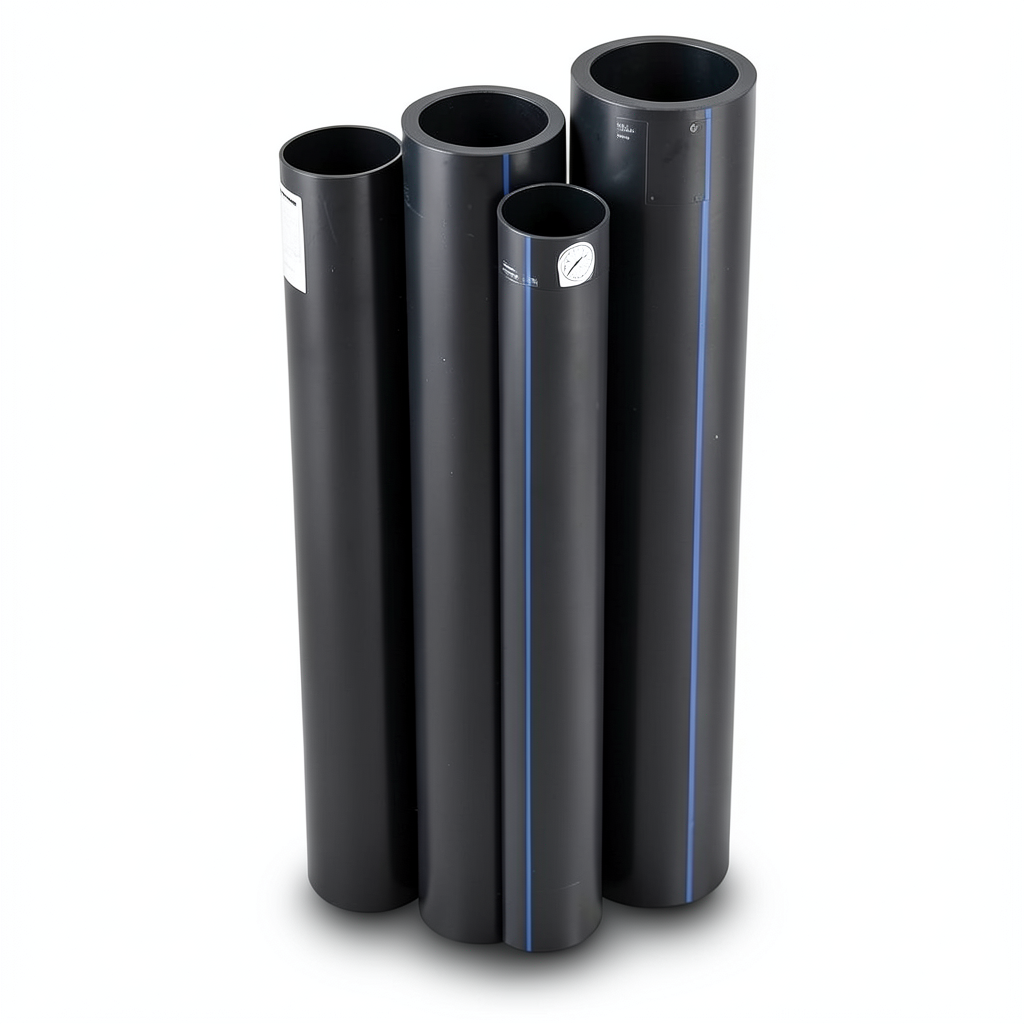 Neproplast HDPE Pipes PE 80 Pressure 3.2 Bar Outside Diameter 200 mm Thickness 4.9 mm Black | NEPROPLAST