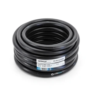 مواسير HDPE نيبروبلاست PE 80 ضغط 3.2 بار قطر خارجي 225 مم سمك 5.5 مم لون اسود | نيبروبلاست