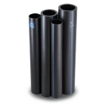 مواسير HDPE PE 80 ضغط 3.2 بار قطر خارجي 355 مم سمك 8.7 مم لون اسود | نيبروبلاست