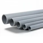 انابيب UPVC الجودة ضغط 6 بار  قطر خارجي 63 مم سمك 1.9 مم لون رمادي