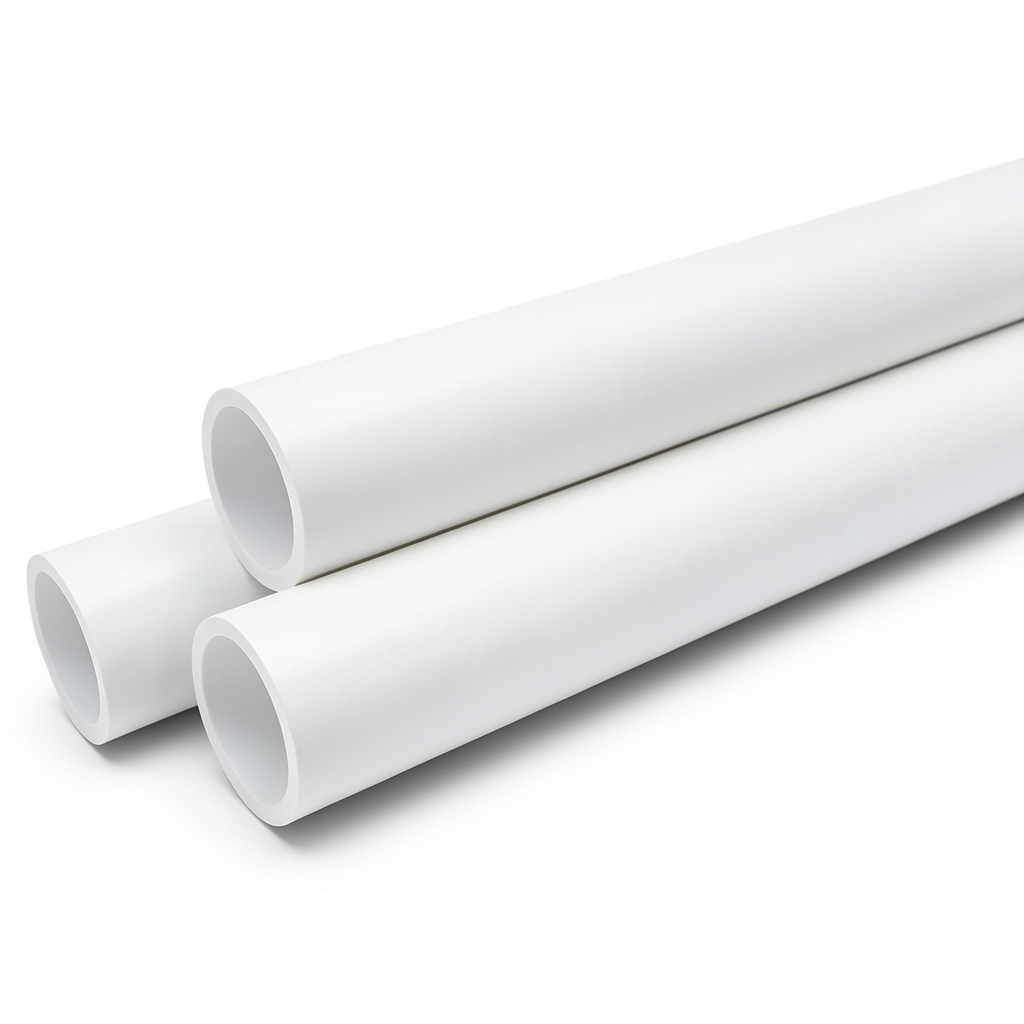 Pressure UPVC Pipes 8 inch Thickness 6.73 mm White, 8.6 Bar