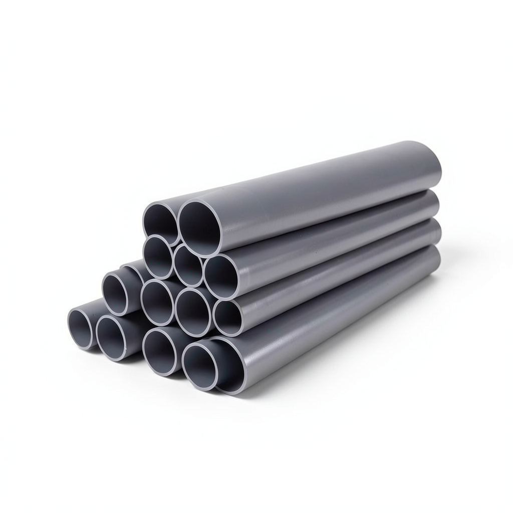 UPVC Pipes Nominal Pressure 6 Bar Outside Diameter 315 mm Thickness 9.2 mm Gray