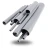 UPVC Pipes Outside Diameter 40 mm Thickness 1.8 mm Gray Color - Image 1