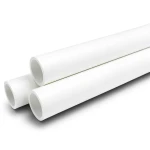 انابيب ضغط UPVC ضغط اسمي 11 بار مقاس 2 إنش سمك 2.31 مم لون أبيض