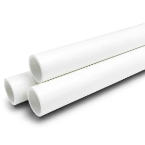 انابيب ضغط UPVC ضغط اسمي 11 بار مقاس 2 إنش سمك 2.31 مم لون أبيض