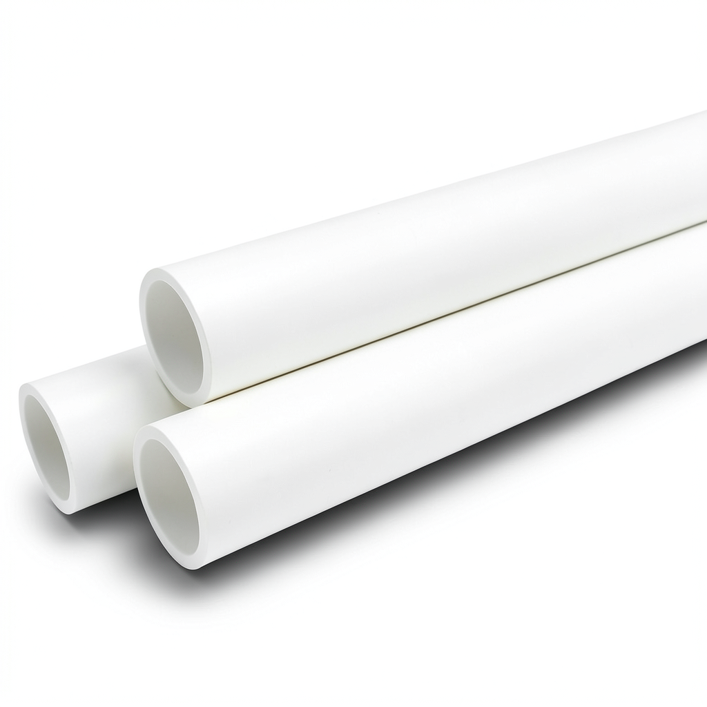 Pressure Pipes UPVC Nominal Pressure 11 Bar Size 2 inch Thickness 2.31 mm White