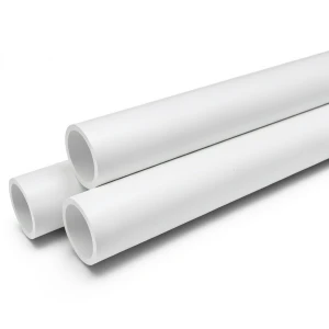 مواسير ضغط UPVC ضغط اسمي 11 بار مقاس 3 إنش سمك 3.43 مم لون أبيض