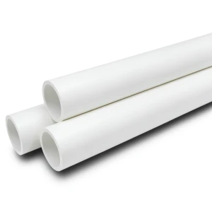 Pressure Pipes UPVC Nominal Pressure 11 Bar Size 4 inch Thickness 4.39 mm White