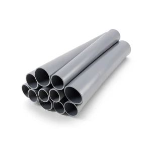 UPVC Pipes Nominal Pressure 6 Bar Outside Diameter 450 mm Thickness 13.2 mm Gray
