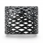 Hot Rolled (Black) Steel Expanded Metal Mesh  [Mazyoon] Thickness 2.7 mm Width 1.22 meter Length 2 meter | Bait Al Tatawor Company
