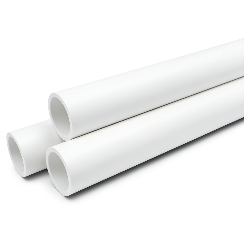مواسير ضغط UPVC ضغط 13.8 بار مقاس ¾ إنش سمك 1.52 مم لون أبيض