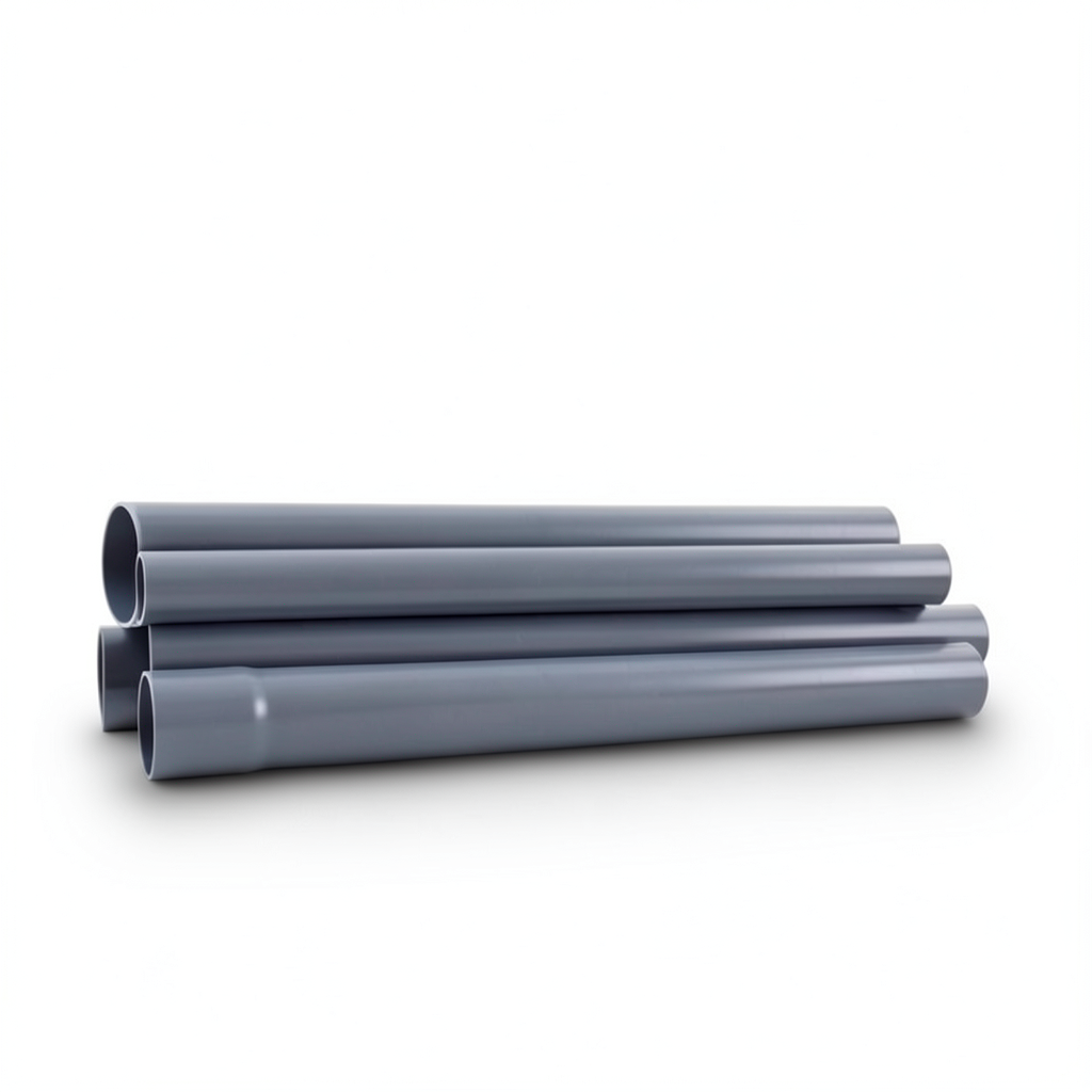 UPVC Pipes Nominal Pressure 6 Bar Outside Diameter 560 mm Thickness 16.4 mm Gray