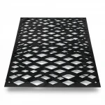 Hot Rolled (Black) Steel Expanded Metal Mesh  [Mazyoon] Thickness 2 mm Width 1.22 meter Length 6 meter | Bait Al Tatawor Company