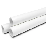 مواسير ضغط UPVC بضغط اسمي 13.8 بار مقاس ¼1 إنش سمك 2.01 مم لون أبيض