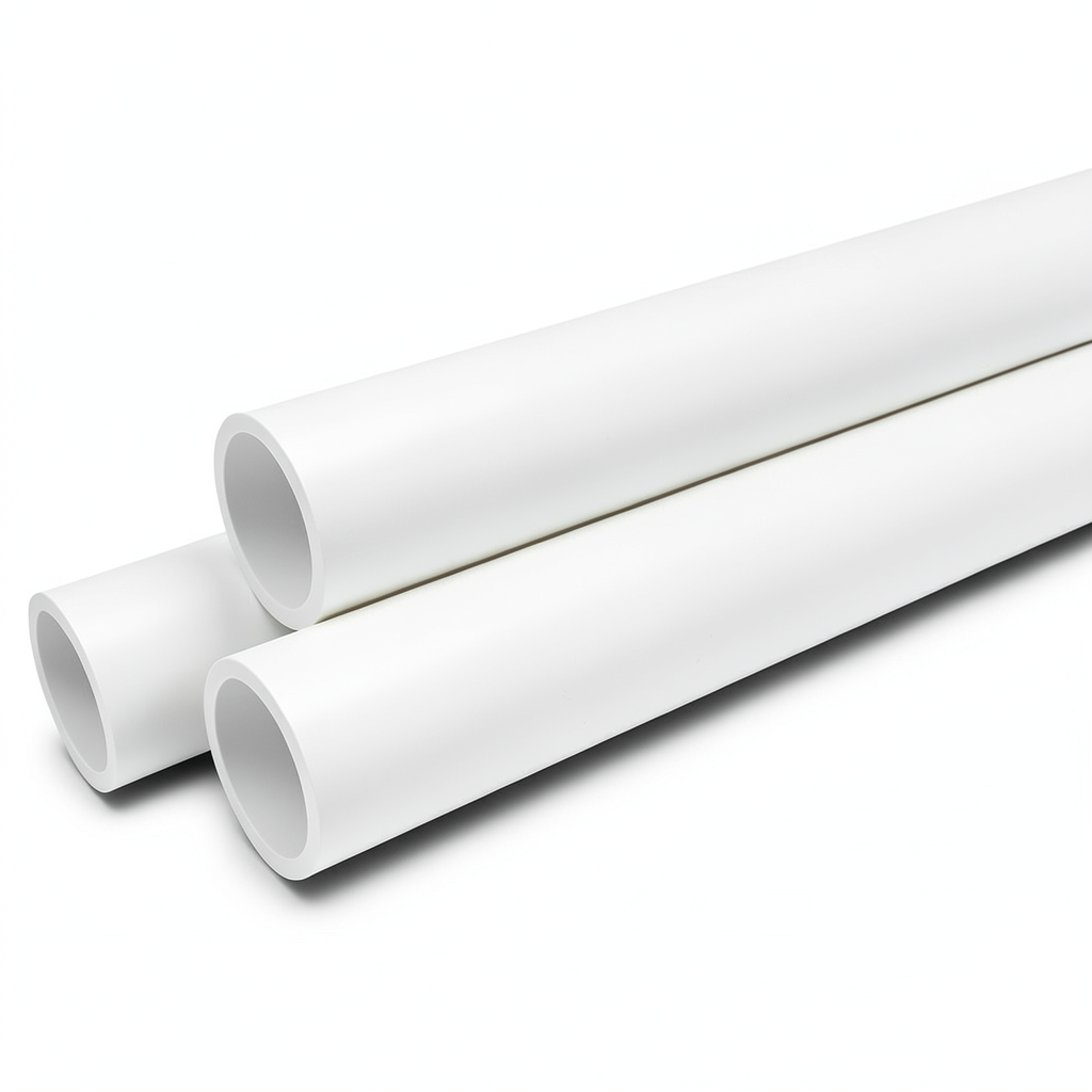 Pressure Pipes UPVC Nominal Pressure 13.8 Bar Size 1¼ inch Thickness 2.01 mm White