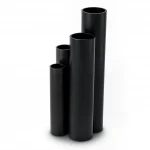 أنابيب HDPE الجودة   SDR 22  قطر خارجي 800 مم سمك 36.4 مم لون اسود