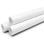 مواسير ضغط UPVC مقاس 3 إنش سمك 4.24 مم ضغط 13.8 بار لون أبيض